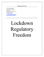 Lockdown Regulatory Freedom